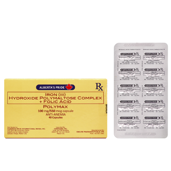 Polymax iron folic acid